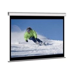 Elite Screens 119 1:1 Pull Down Screen Manual Wall/Ceiling Mount