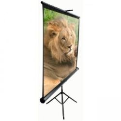 Elite Screens 136 Tripod 1:1 Portable Projector Screen