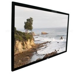 Elite Screens 100 Fixed Frame 16:9 Projector Screen Acoustically Transparent ezFrame