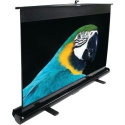 Elite Screens ezCinema 100 Portable 16:9 Pull-Up Projector Screen Floor Pull