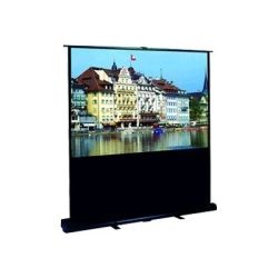 Elite Screens 60 Portable 4:3 Pull-Up Projector Screen Floor Pull