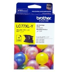 Brother LC77XLY Yellow Super High Yield Ink Cartridge (1.2K) GENUINE