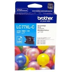 Brother LC77XLC Cyan Super High Yield Ink Cartridge (1.2K) GENUINE