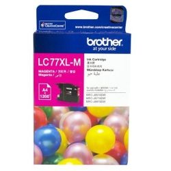 Brother LC77XLM Magenta Super High Yield Ink Cartridge (1.2K) GENUINE