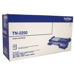 Brother TN-2250 Black Toner Cartridge (2.6K) GENUINE