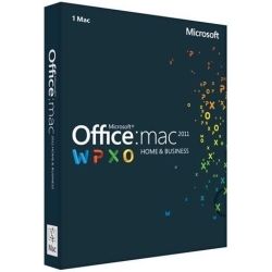 Microsoft Office Mac Home and Business 2011 DVD for 1 Mac