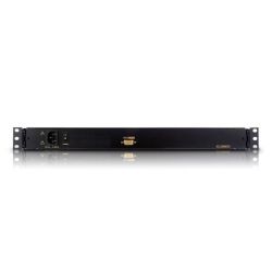 Aten Rackmount USB-PS/2 VGA Single Rail Slideaway 19 LCD KVM Console KVM Switch