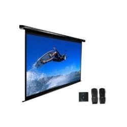 Elite Screens 120 Motorised 16:9 Projector Screen IR and RF Control RJ45