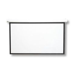 Elite Screens 110 Motorised 16:9 Projector Screen IR and RF Control White 12v Trigger and Switch VMAX2
