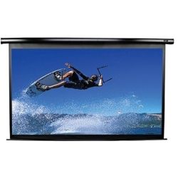 Elite Screens 120 Motorised 16:9 Projector Screen IR and RF Control White 12v Trigger and Switch VMAX2