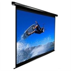 Elite Screens 150 Motorised 16:9 Projector Screen IR and RF Control White 12v Trigger and Switch VMAX2
