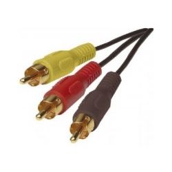 3x RCA (Component) to DVI29M Cable 2M