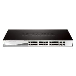 D-Link DGS-1210-28 24-Port 10/100/1000MBPS + 4-Port SFP WebSmart Switch