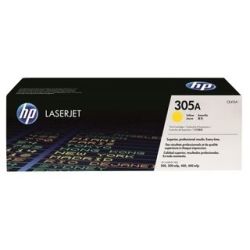 HP CE412A 305A Yellow Laser Toner Cartridge (2.6K) GENUINE