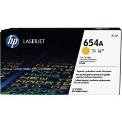 HP Toner Cartridge LaserJet 654A Yellow