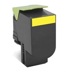 Lexmark 80C80Y0 808Y Yellow Return Toner Cartridge 1K CX310/410/510
