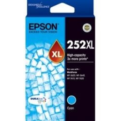 Epson High Capacity DURABrite Ultra Cyan ink WF-3620 WF-3640 WF-7610 WF-7620