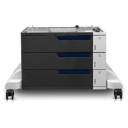HP LaserJet 3 x 500-Sheet Feeder Stand for M855 Series