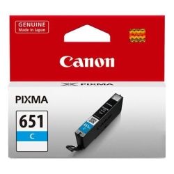 Canon CLI651C Cyan Ink Cartridge GENUINE