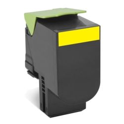 Lexmark 80C8HY0 808HY Yellow High Yield Return Toner Cartridge 3K CX410/CX510