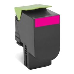 Lexmark 80C8HM0 808HM Magenta High Yield Return Toner Cartridge 3K CX410/CX510