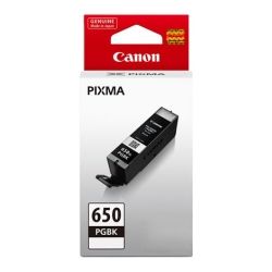 Canon PGI650BK Pigment Black Ink Cartridge GENUINE