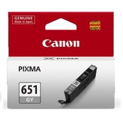 Canon CLI651GY Grey Ink Cartridge GENUINE