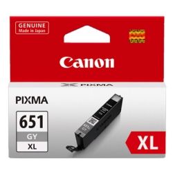 Canon CLI651XLGY Grey Extra Large Ink Cartridge GENUINE