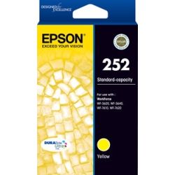 Epson 252 STD Capacity DURABrite Ultra Yellow Ink for WorkForce Pro WF-3620 3640 7610 7620