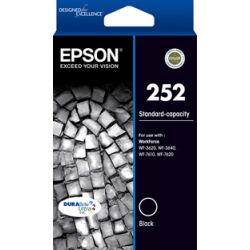 Epson 252 STD Capacity DURABrite Ultra Black Ink for WorkForce Pro WF-3620 3640 7610 7620