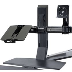 Ergotron 97-617 WorkFit S/C LCD/Laptop Conversion Kit Dual to LCD and Laptop