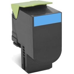 Lexmark 80C8XCE 808XCE Cyan Extra High Yield Corporate Toner Cartridge 4K CX510