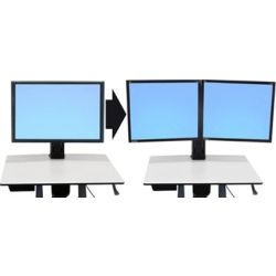 Ergotron 97-606 WorkFit-C Single HD to Dual conv kit