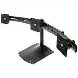 Ergotron 33-323-200 DS100 Triple MONITR Desk Stand BLK