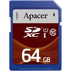 Apacer Micro SDXC UHS-I 64GB Class 10 with SD Card Adapter