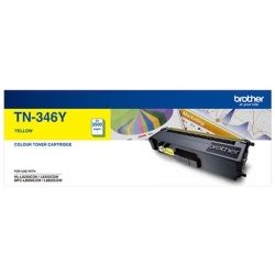 Brother TN-346Y High Yield Yellow Toner Cartridge (3.5K) GENUINE