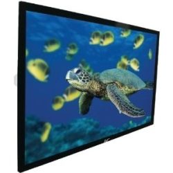 Elite Screens 150 Fixed Frame 16:9 Ambient Light Rejecting ezFrame Screen 1.8 Gain CineGray 5D