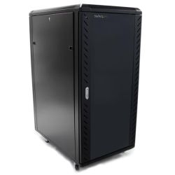 StarTech 25U 36in Knock-Down Server Rack Cabinet with Casters
