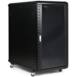 StarTech 22U 36in Knock-Down Server Rack Cabinet with Casters