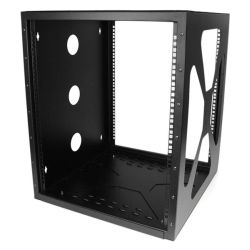 StarTech 12U 19 inch Wall Mount Side Mount Open Frame Rack Cabinet