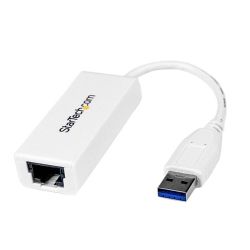 StarTech USB 3.0 to Gigabit Ethernet NIC Network Adapter White