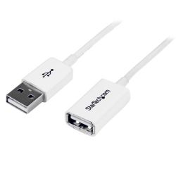 StarTech 1m White USB 2.0 Extension Cable A to A M/F