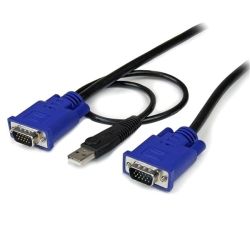 StarTech 6ft 2-in-1 Ultra Thin USB KVM Cable