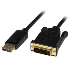 StarTech 3ft DisplayPort to DVI Active Adapter Converter Cable DP to DVI 2560x1600 Black