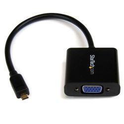 StarTech Micro HDMI to VGA Adapter Converter for Smartphones/Ultrabook/Tablet 1920x1080