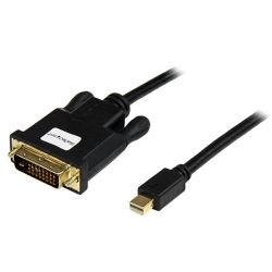 StarTech 3ft Mini DisplayPort to DVI Adapter Converter Cable Mini DP to DVI 1920x1200 Black
