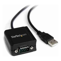 StarTech STARTECH.COM 1 PORT FTDI USB TO SERIAL RS232 ADAPTER CABLE ISOLATION 2YR
