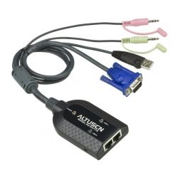 Aten (KA7178-AX) Altusen USB CPU Module with Dual RJ45 Virtual Media and Audio for KM0932 series