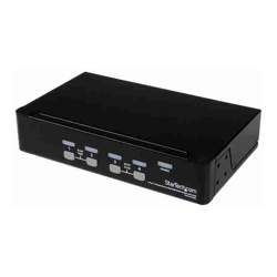 StarTech 4 PORT 1U RACKMOUNT USB KVM SWITCH WITH OSD TAA