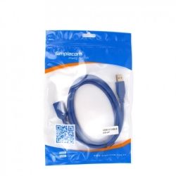 Simplecom CA315 1.5M 4FT USB 3.0 SuperSpeed Extension Cable Insulation Protected Gold Plated